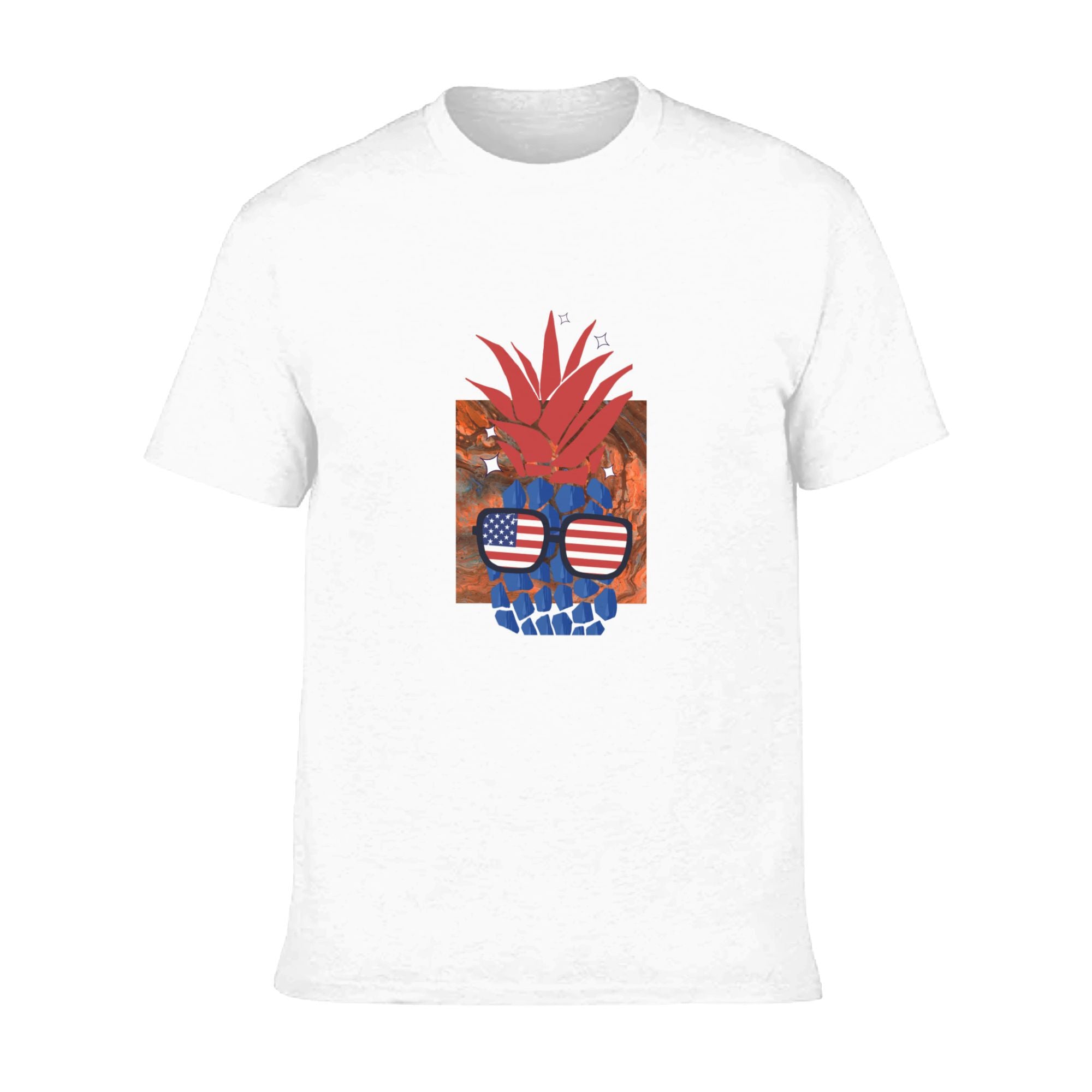 Ride the Trend Wave: Pineapple Vibes Tee - Comfort Meets Cool T-shirt