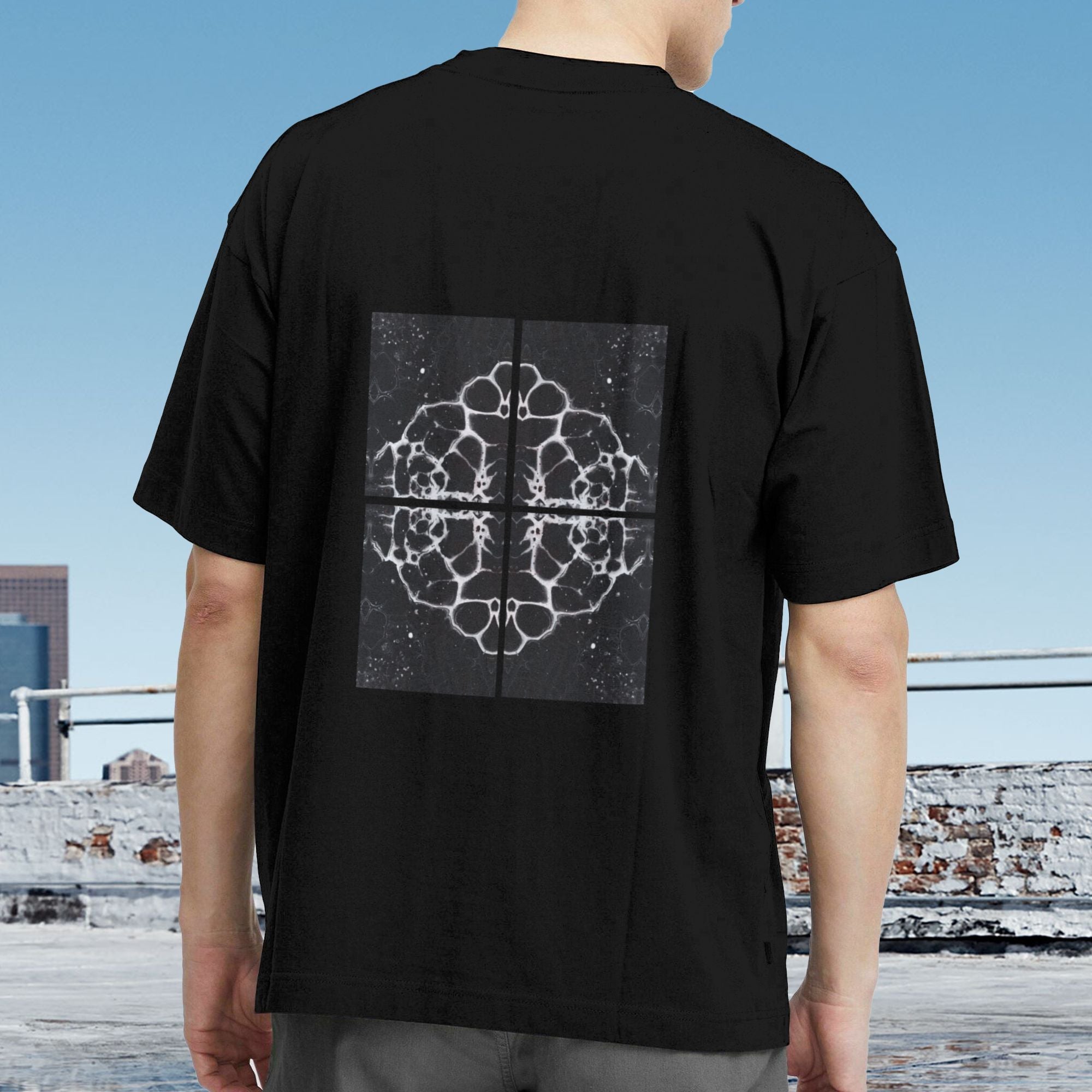 Classic Monochrome Tee – Timeless Black & White Style T-Shirt
