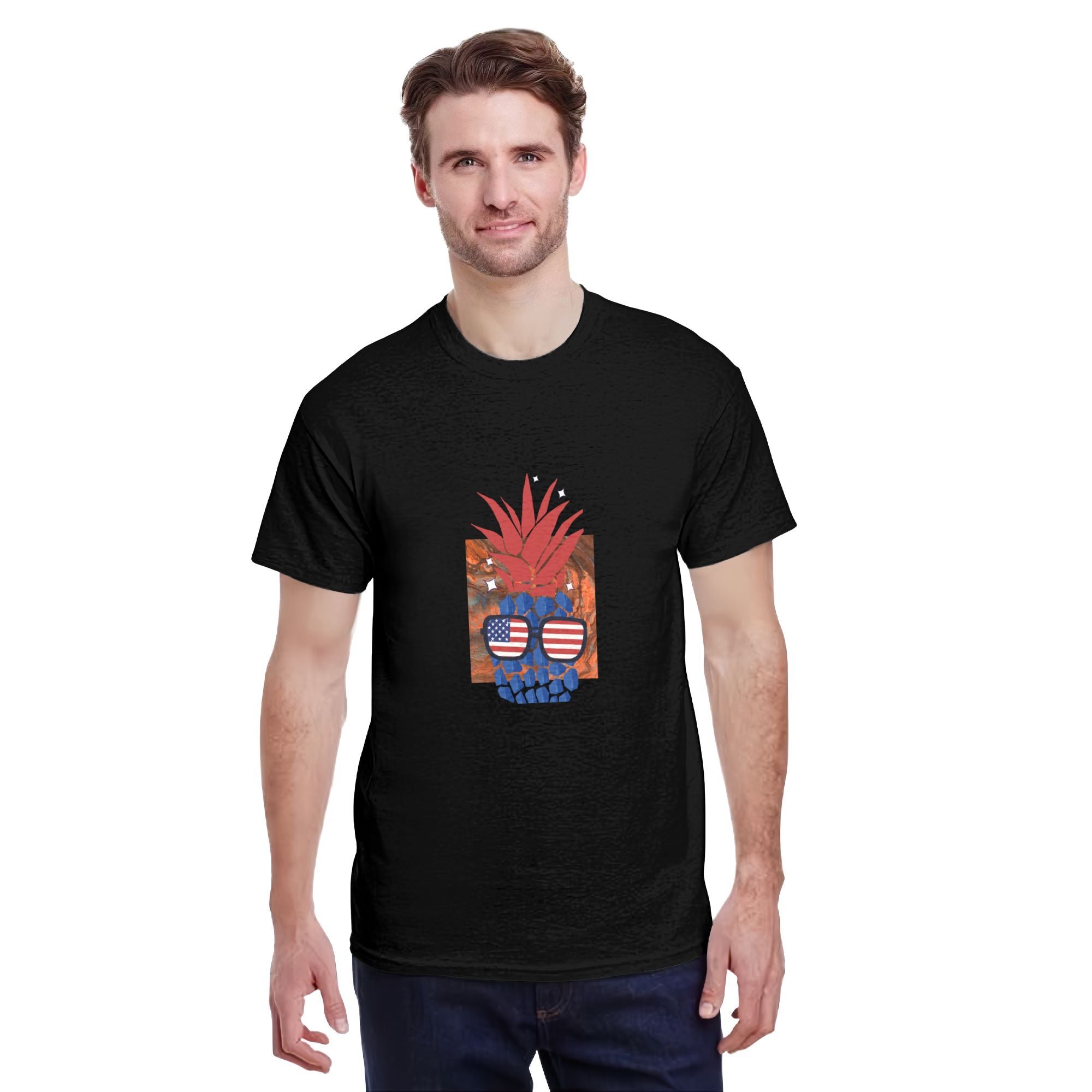Ride the Trend Wave: Pineapple Vibes Tee - Comfort Meets Cool T-shirt