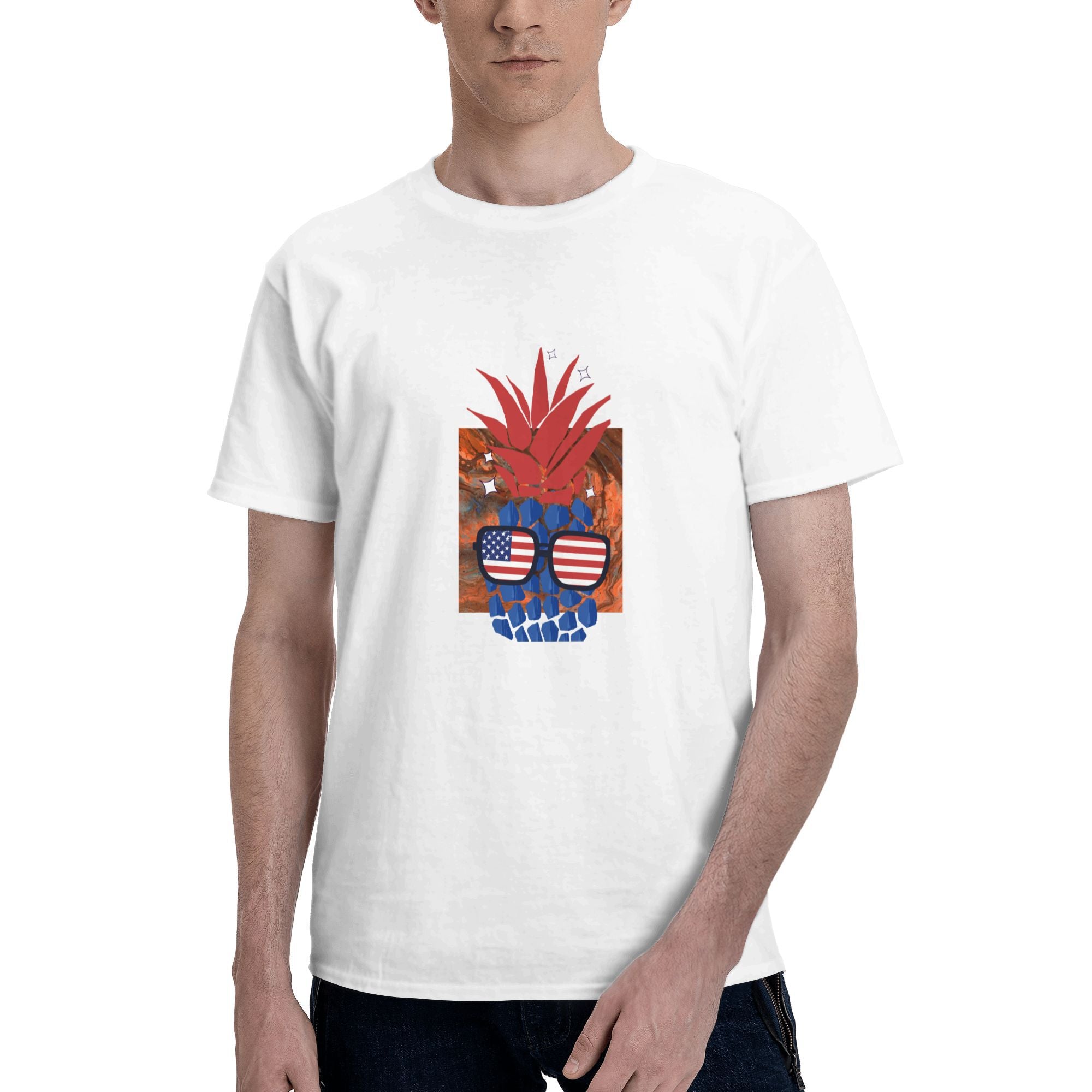 Ride the Trend Wave: Pineapple Vibes Tee - Comfort Meets Cool T-shirt