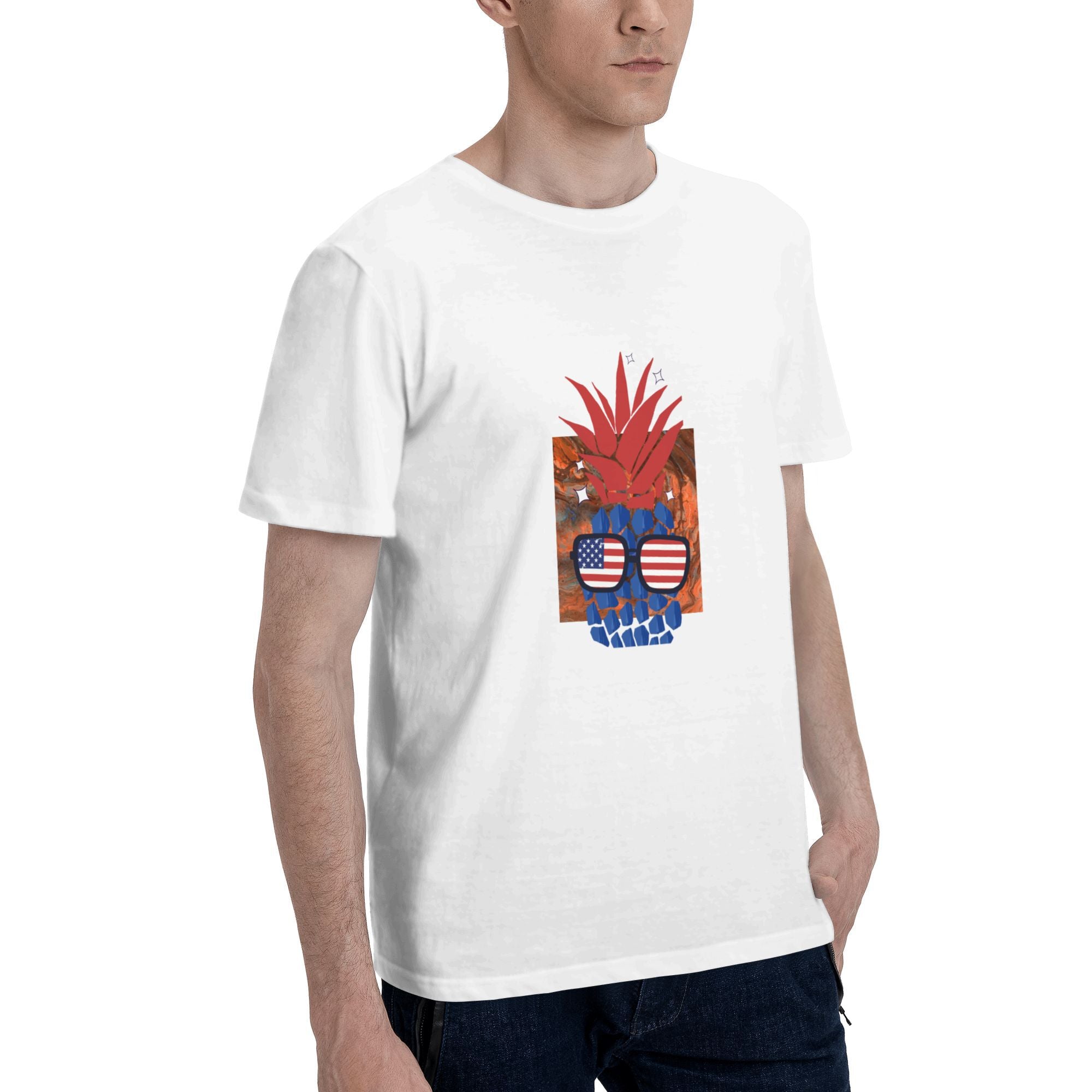 Ride the Trend Wave: Pineapple Vibes Tee - Comfort Meets Cool T-shirt