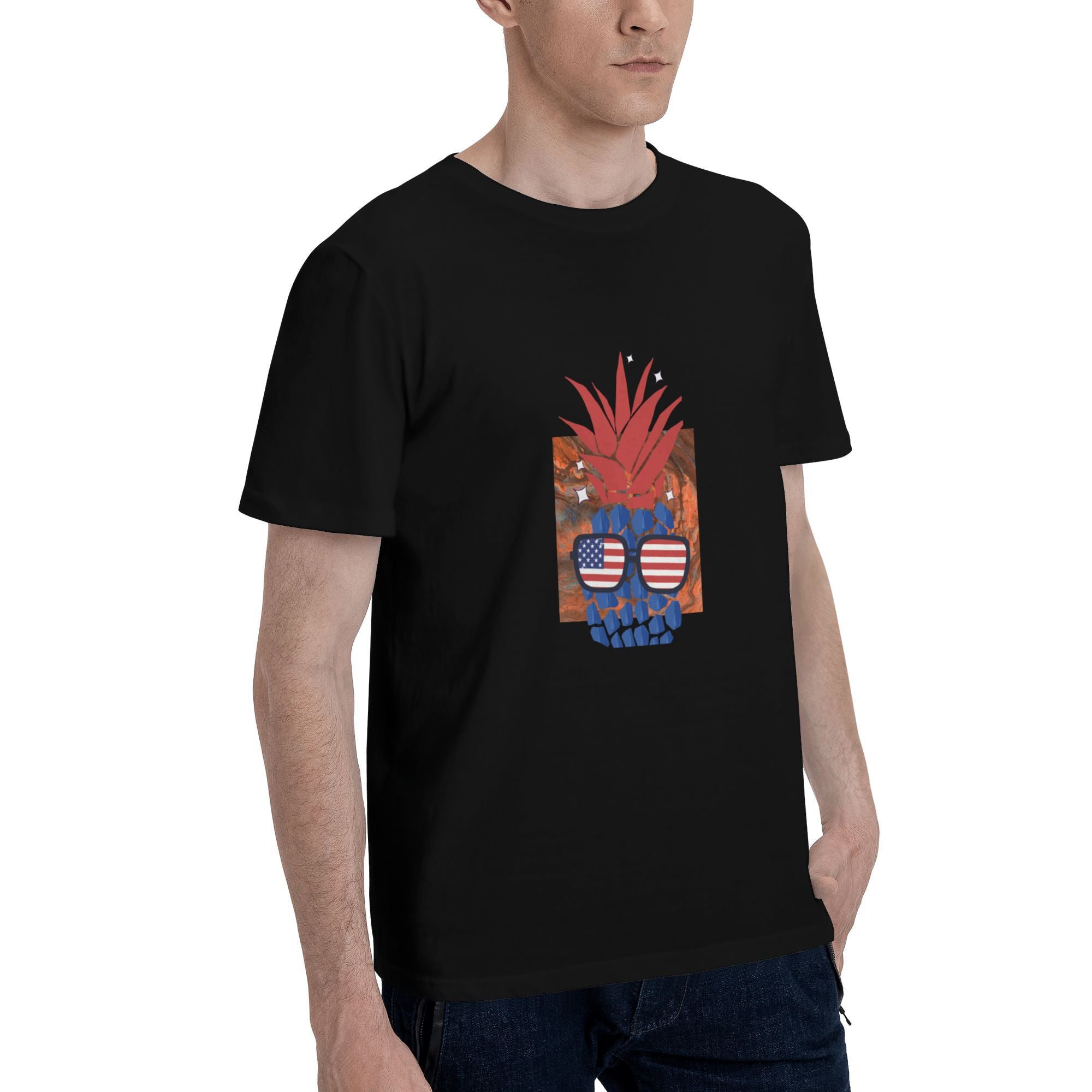 Ride the Trend Wave: Pineapple Vibes Tee - Comfort Meets Cool T-shirt