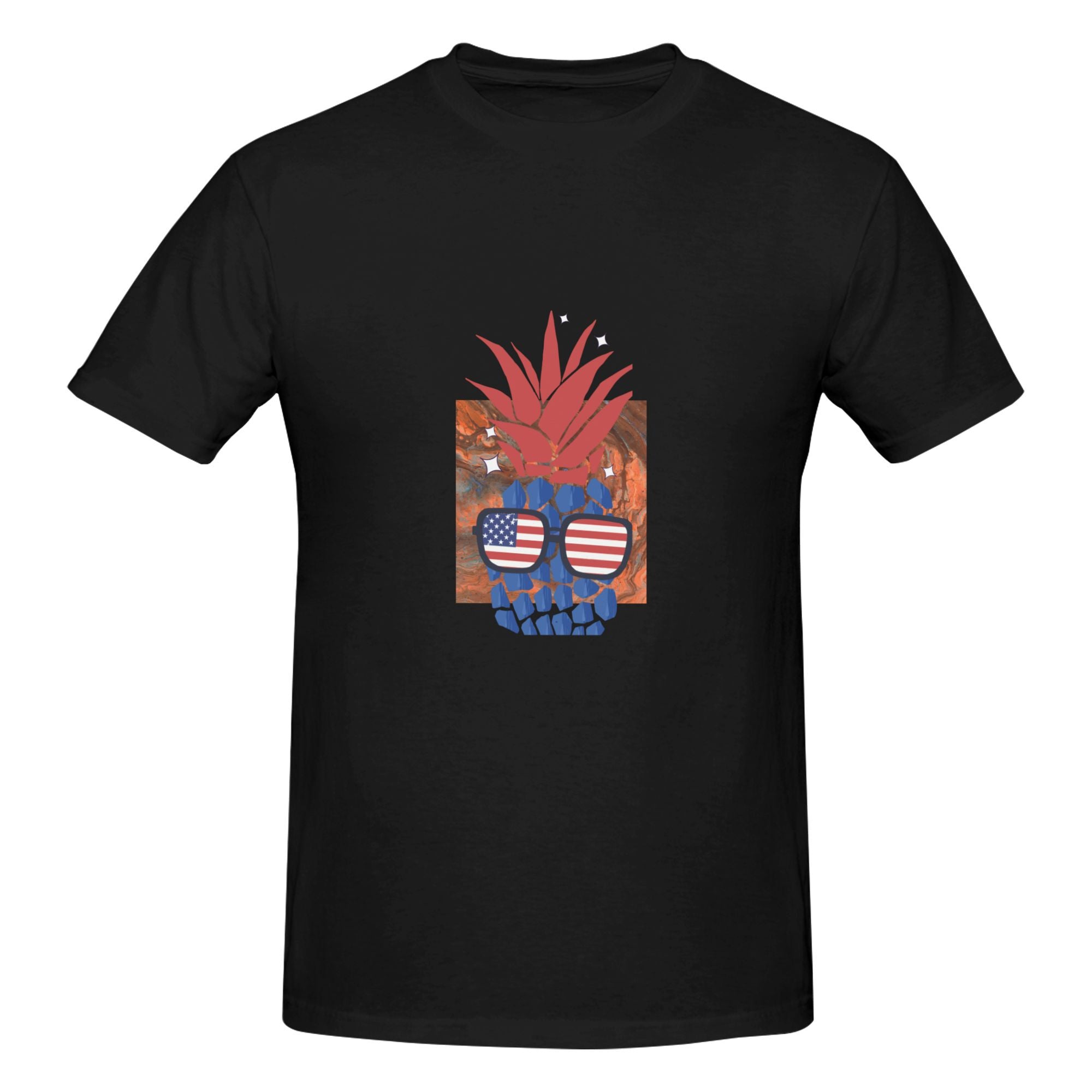 Ride the Trend Wave: Pineapple Vibes Tee - Comfort Meets Cool T-shirt