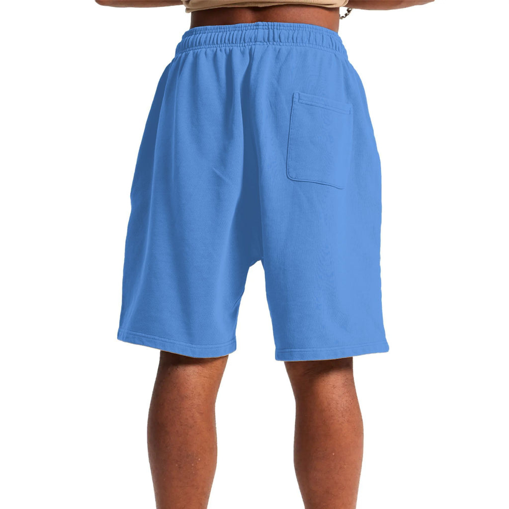 Minimalist Comfort: Men's Poly-Cotton Home Shorts