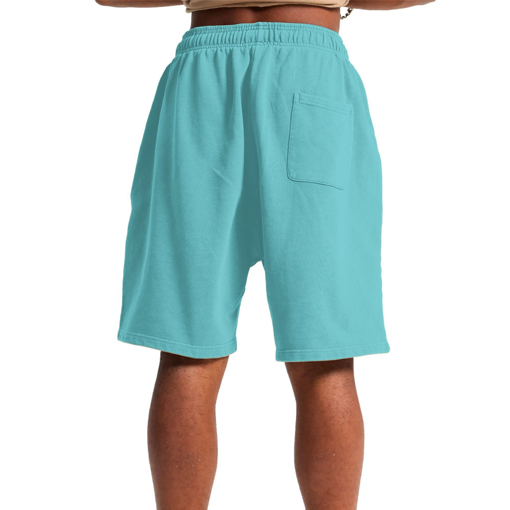Minimalist Comfort: Men's Poly-Cotton Home Shorts