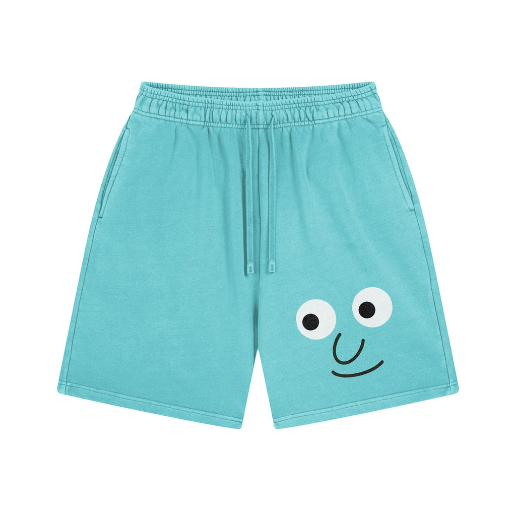Minimalist Comfort: Men's Poly-Cotton Home Shorts