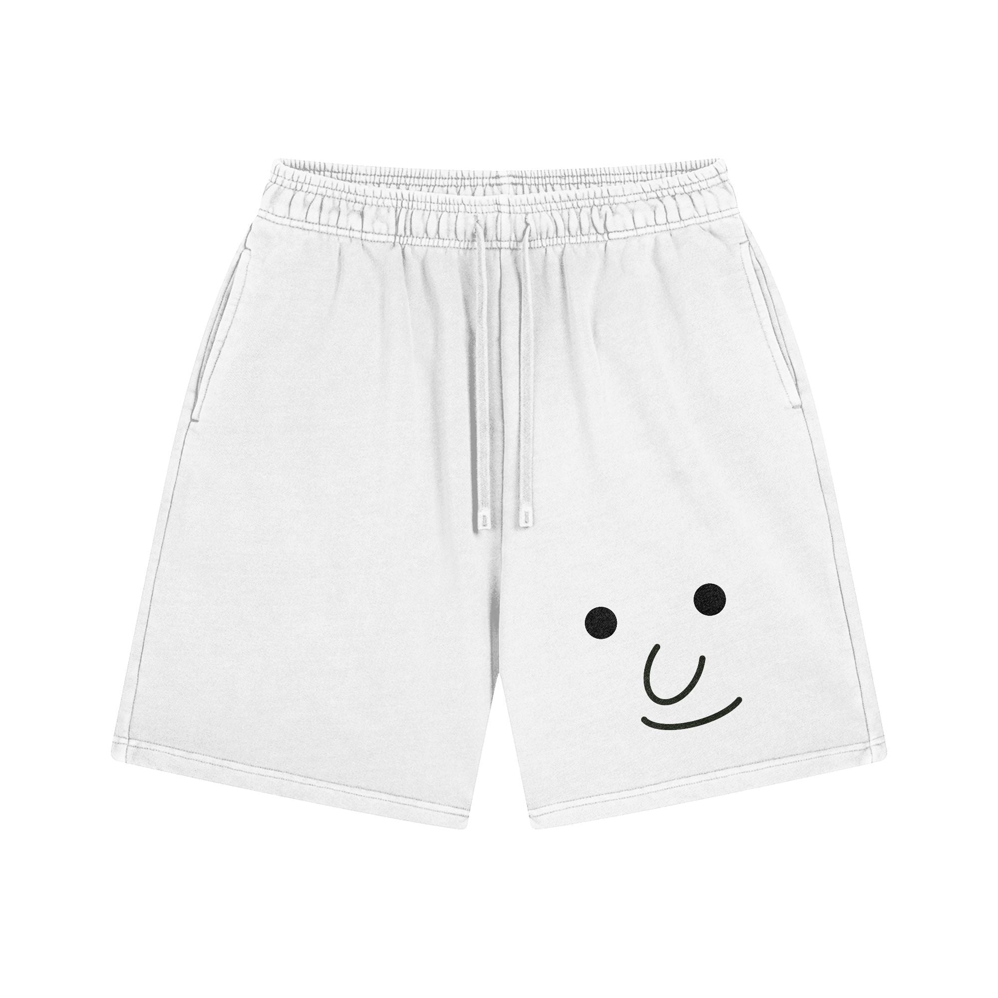 Minimalist Comfort: Men's Poly-Cotton Home Shorts