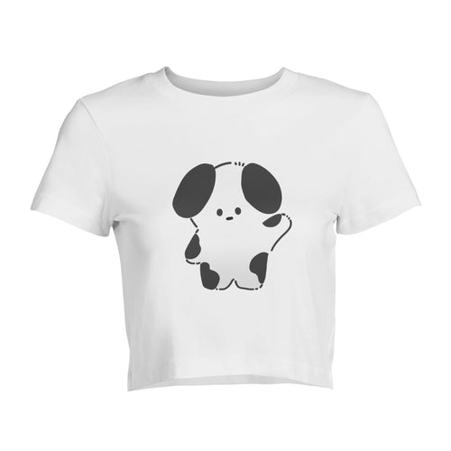 Breathable Polyester Crop Tops for Trendy Teens T-Shirts