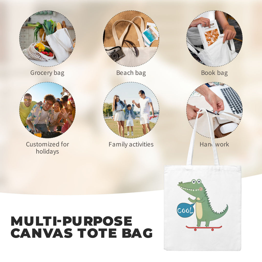Eco-Essential: Heavy-Duty Canvas Tote | Minimalist Prints | Gift-Ready