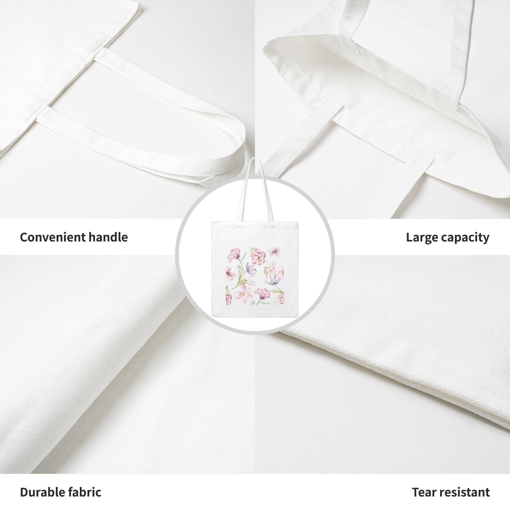 Durable Canvas Tote | Eco-Conscious & Simply Styled