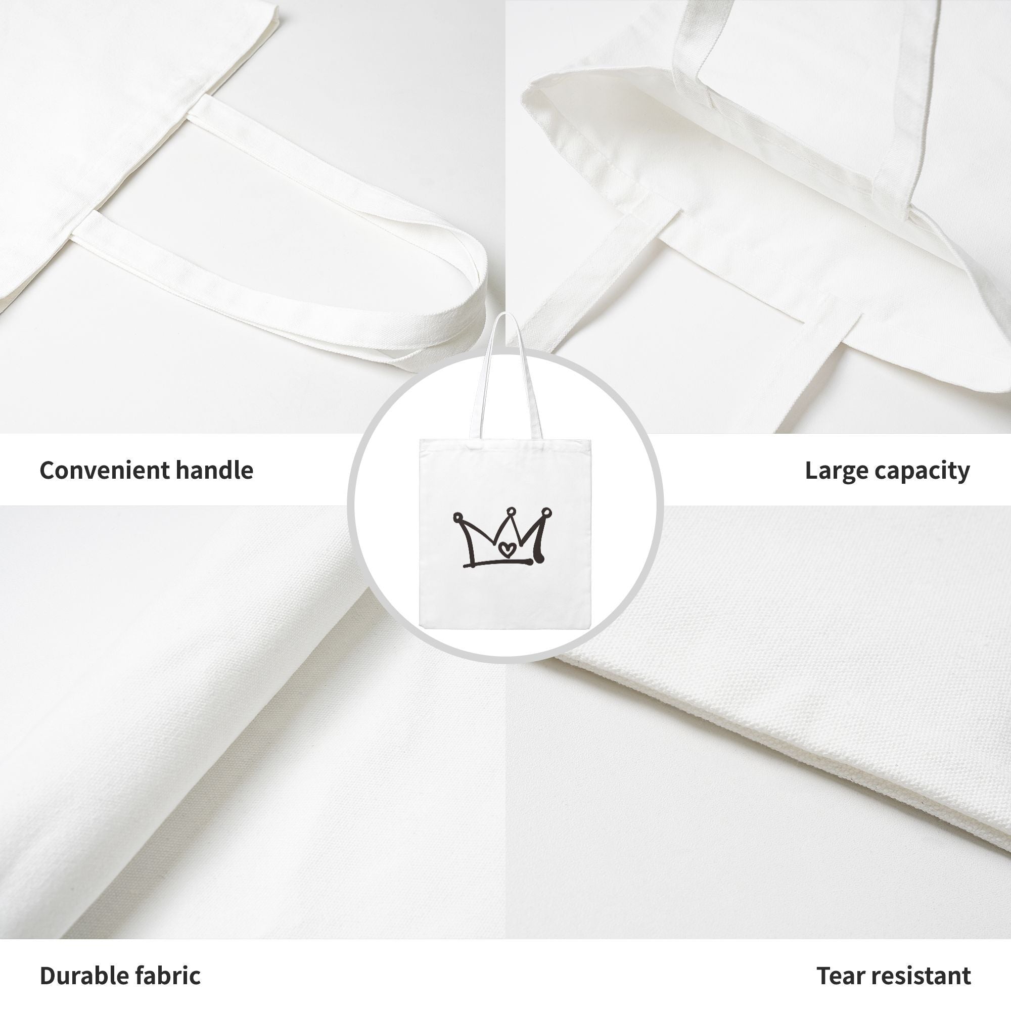 The Thoughtful Tote: Giftable Canvas Bags | Minimalist Prints | Sturdy & Green