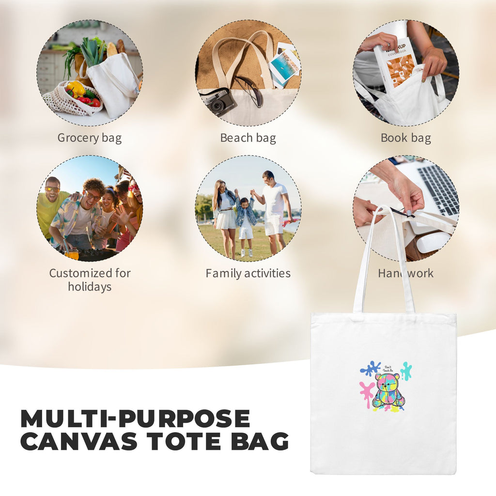 Heavy-Duty Canvas Totes | Simple Prints | Perfect Gift